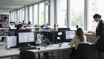 Foto: Großraum-Büro